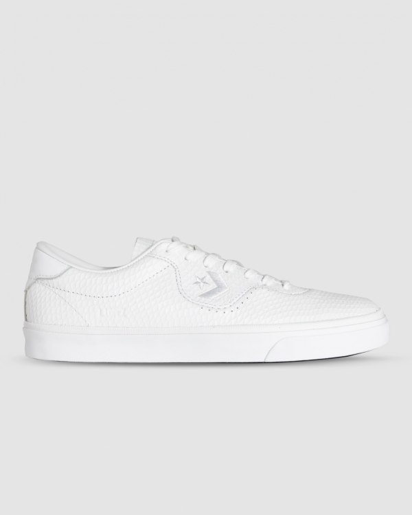 Converse CONS Louie Lopez Pro Leather Hvide Sko Danmark - Converse Lave Sneakers Herre - 95280QYFZ